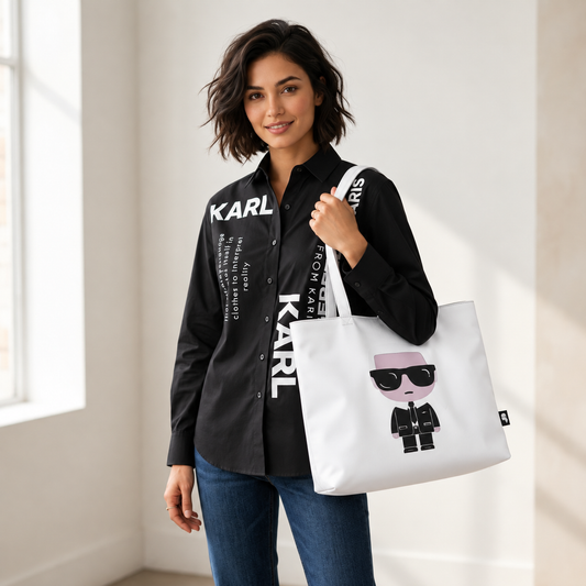 KARL Tote Bag with a Unique Design