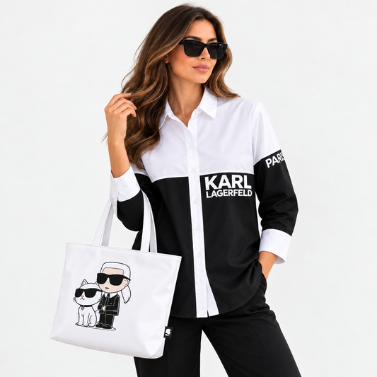 Women printed brand shirt