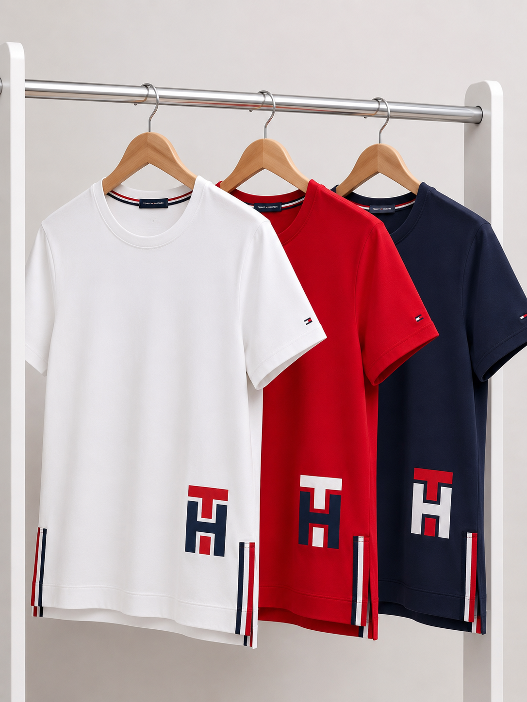 TH cotton Branded short sleeves T-shirt