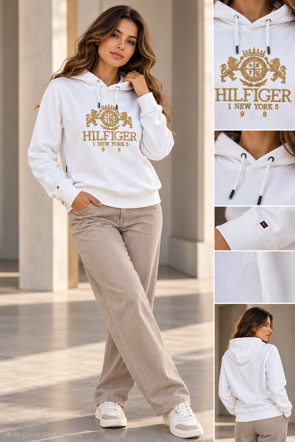 Tommy Hilfiger Embroidered Hoodie