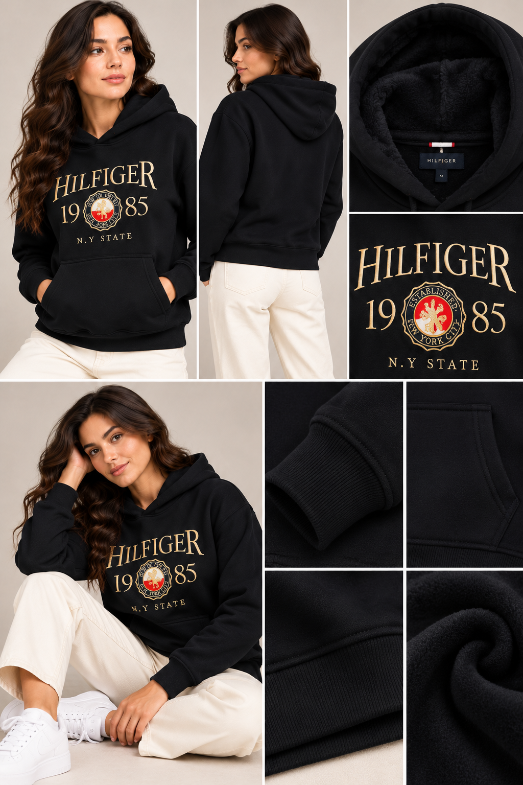 Tommy Embroidered Hoodie