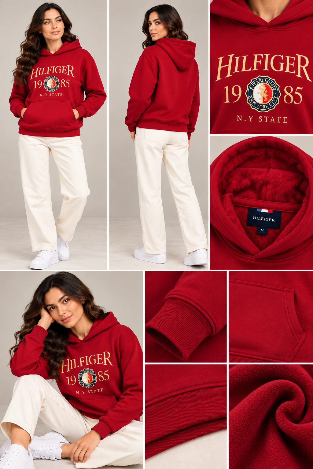 Tommy Embroidered Hoodie