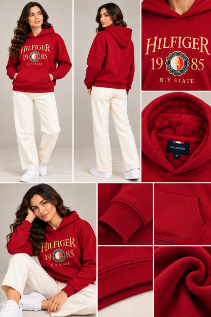 Tommy Embroidered Hoodie