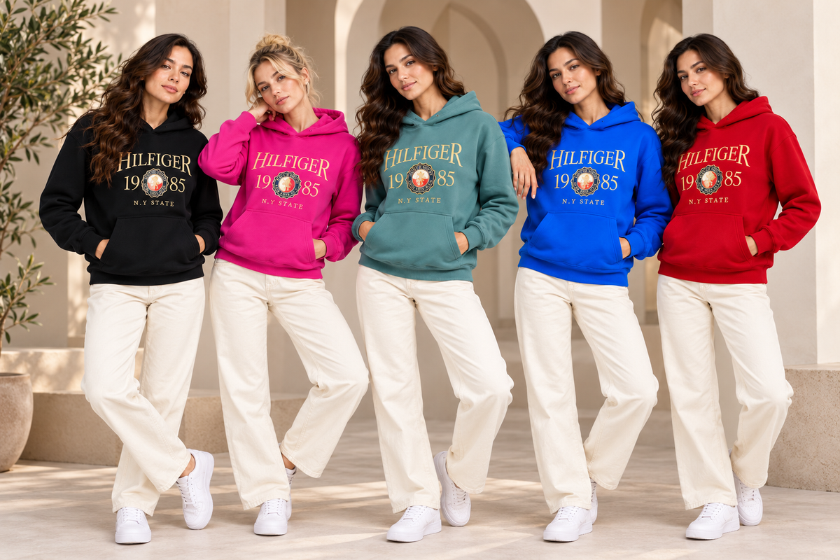 Tommy Embroidered Hoodie