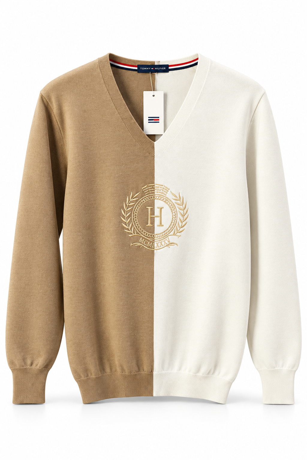 Tommy Hilfiger Half & Half Knit