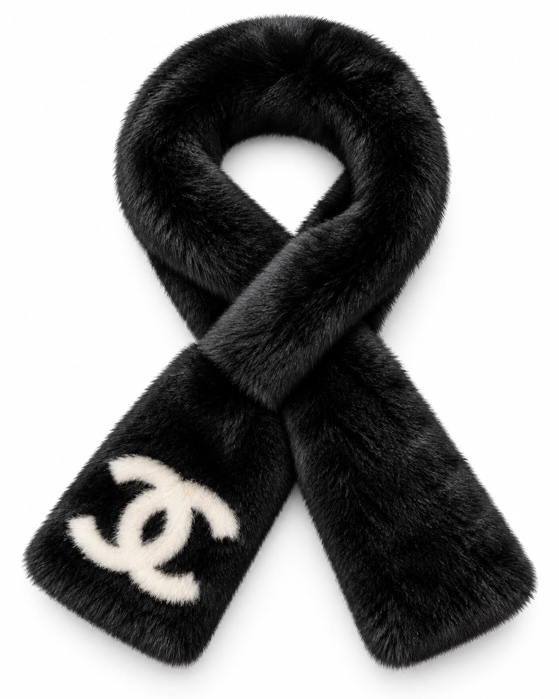 Channel Women's Faux Fur Scarf