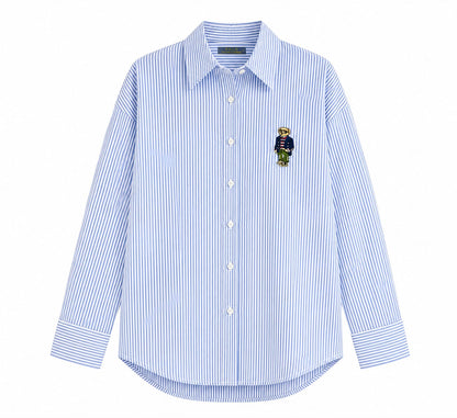 Women's Polo Teddy bear Shirt
