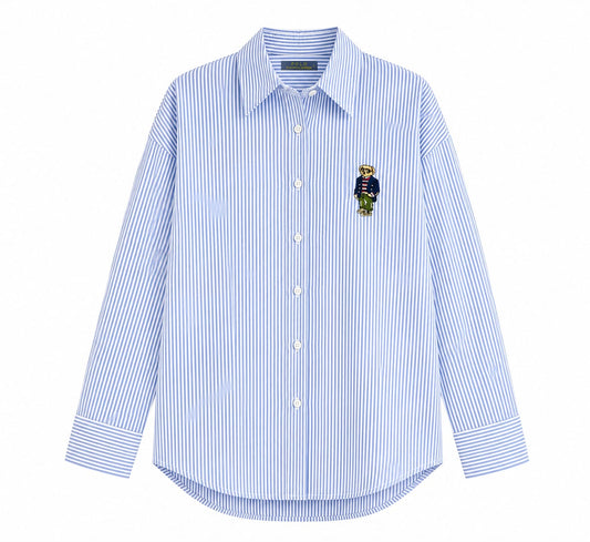 Women's Polo Teddy bear Shirt