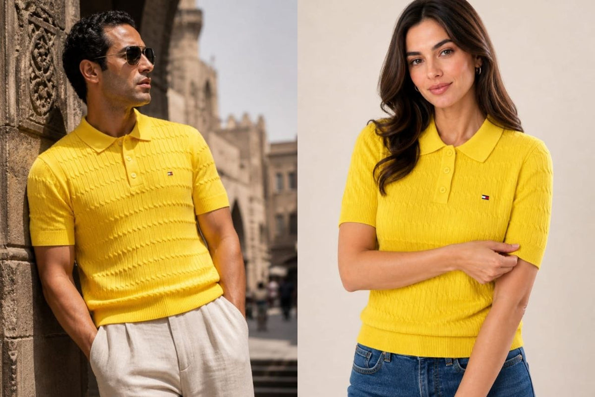 TOMMY Cotton Knit Polo