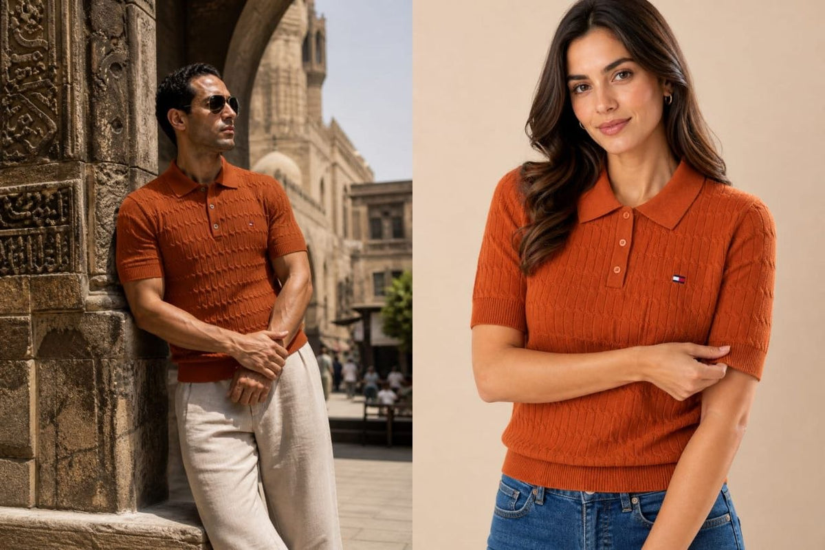 TOMMY Cotton Knit Polo
