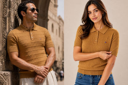 TOMMY Cotton Knit Polo