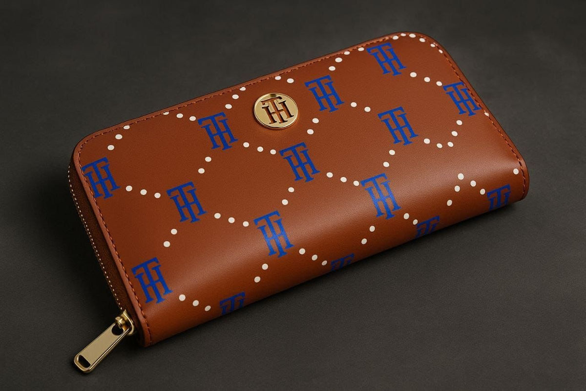 Tommy Elegant Women’s Zip-Around Wallet
