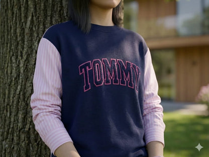 Layered Tommy Sweatshirt (oversize)