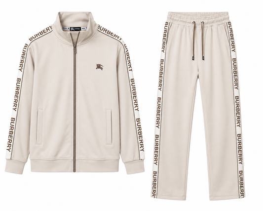 Burberry- coton track suit