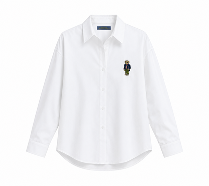 Women's Polo Teddy bear Shirt