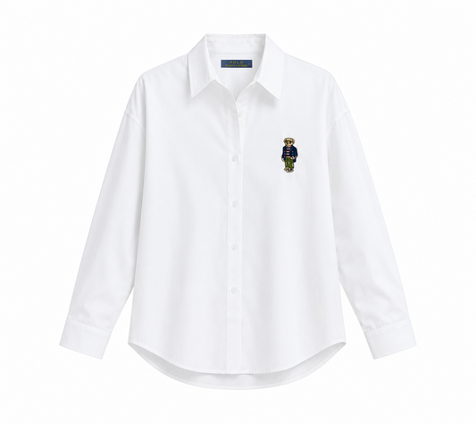 Women's Polo Teddy bear Shirt