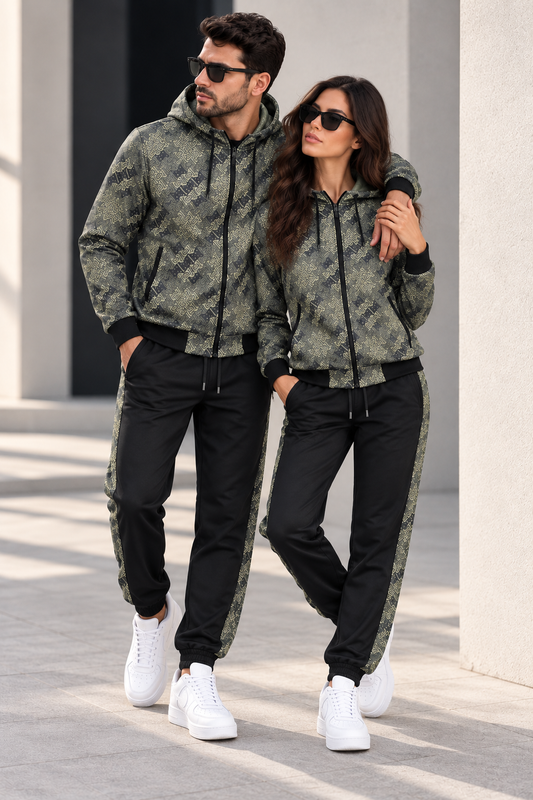 Burberry jackar tracksuit set