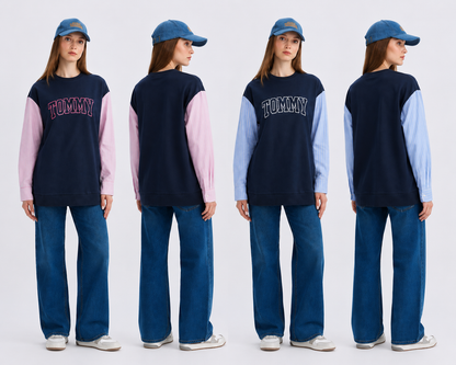 Layered Tommy Sweatshirt (oversize)