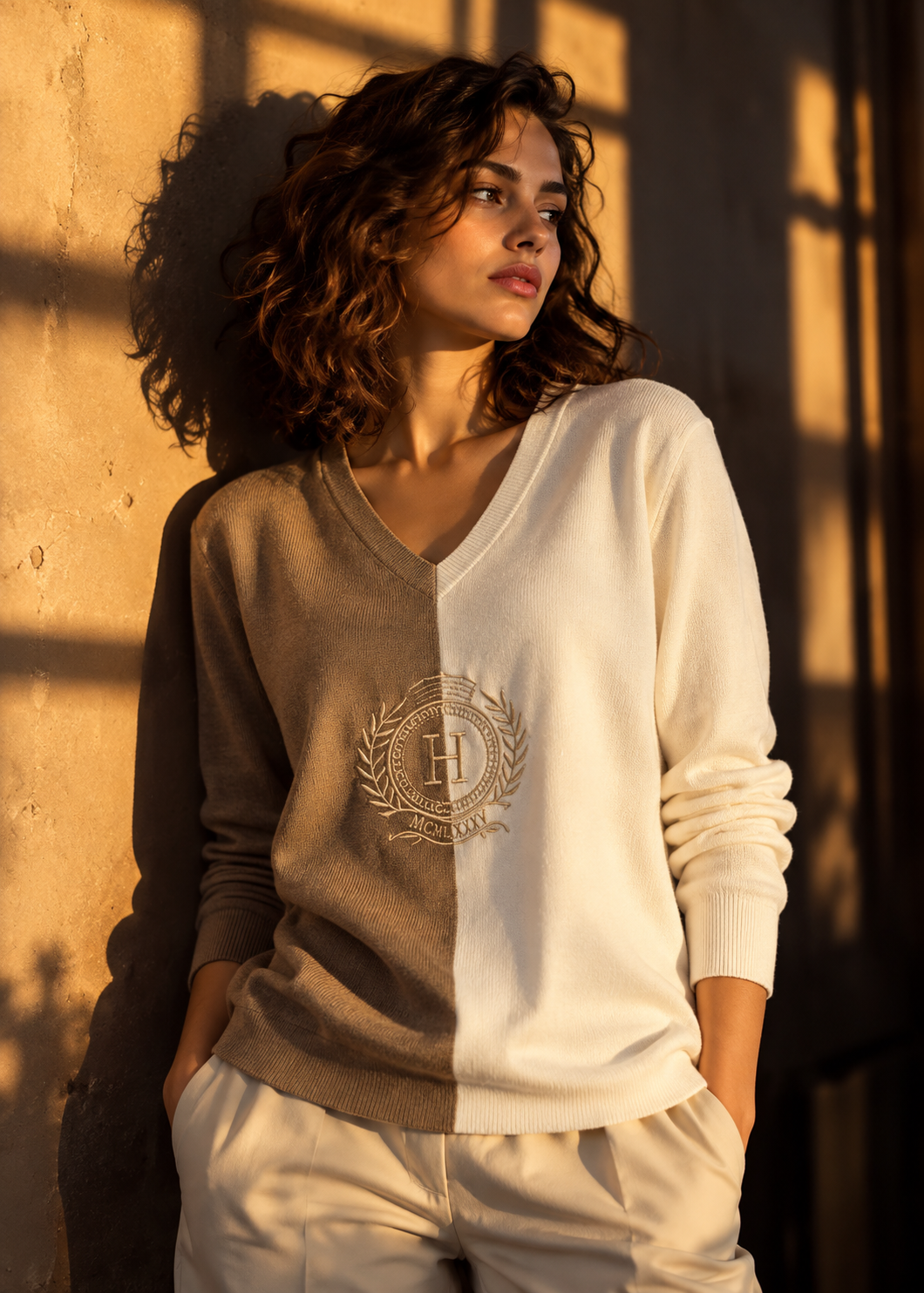 Tommy Hilfiger Half & Half Knit