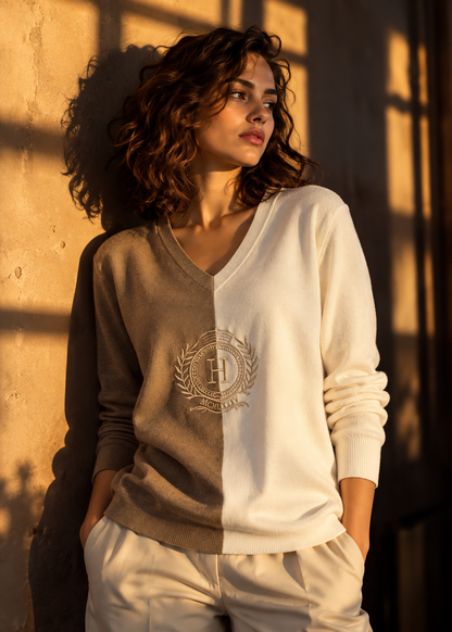 Tommy Hilfiger Half & Half Knit