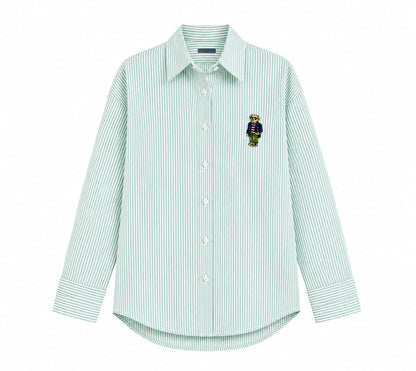 Women's Polo Teddy bear Shirt