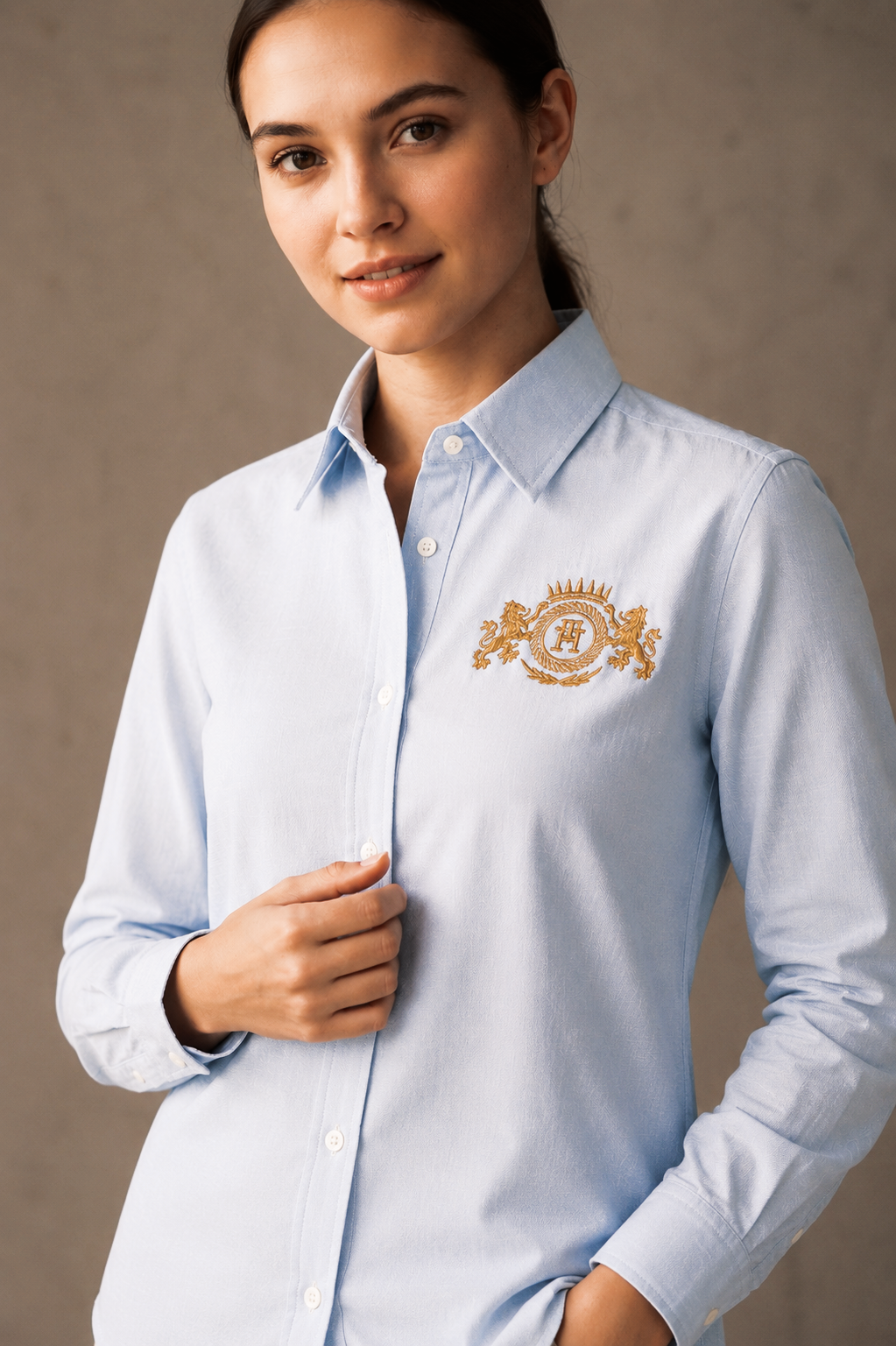 Women Tommy Oxford shirt