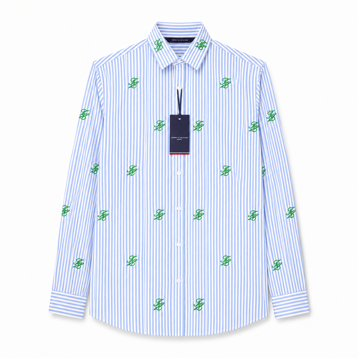 Women TH Embroidery cotton Blend Shirt
