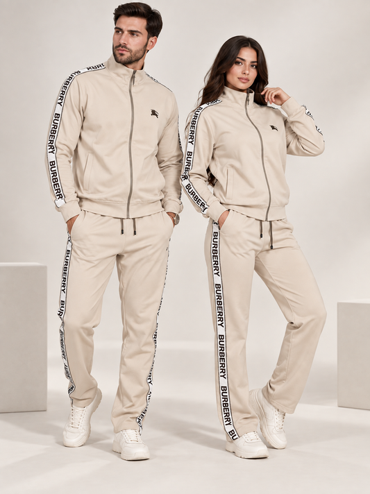 Burberry- coton track suit