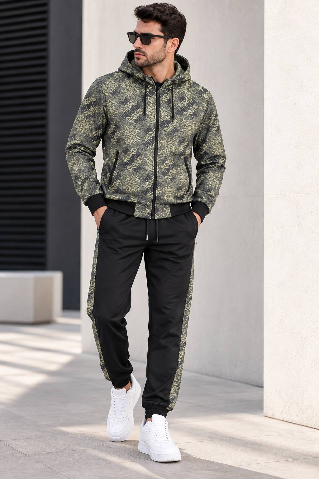 Burberry jackar tracksuit set