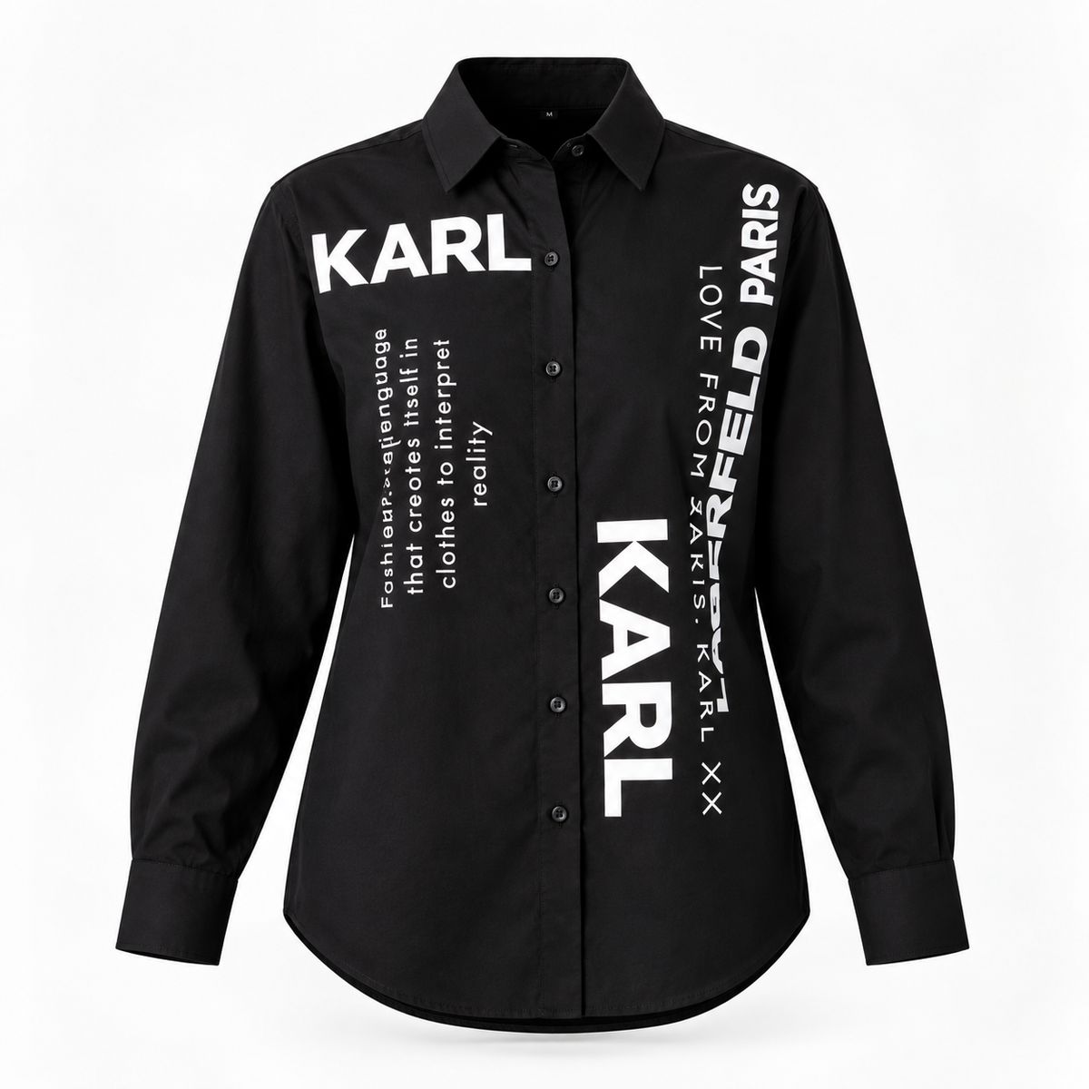 Women’s Printed Long-Sleeve Shirt