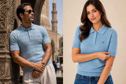 TOMMY Cotton Knit Polo